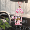 Hand-Painted Toddler Doll & Lucky Kitty Car Charm