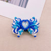 Blue and White Porcelain Nine-Tailed Fox Bead Set