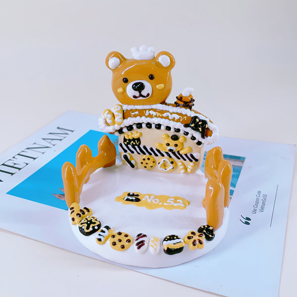 The Cocoa Therapy Series: 3D Hand-Painted Artisanal Scene Display Bases