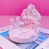 The Gelato Pavilion: 3D Hand-Painted Ice Cream Candy House Display Base