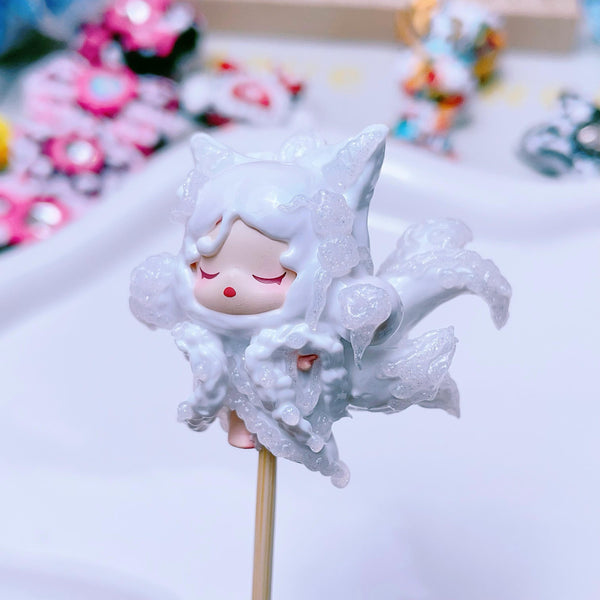 Nine-Tailed Kitsune Beaded Doll Collection