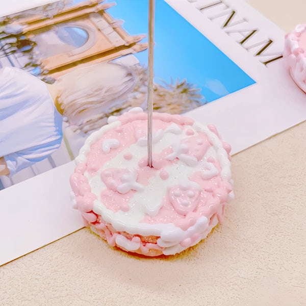 DIY Hand Painted Round Pin Base