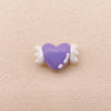 Hand-Painted Artisan Heart "Angel" Craft Beads