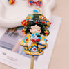 Palace-Style Hand-Painted Bead Set