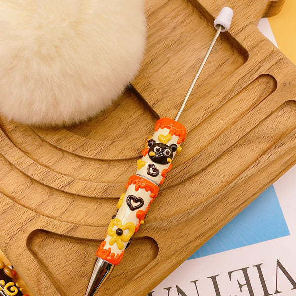 Hand-Painted Artisan DIY Writing Instrument Base