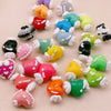 Hand-Painted Artisan Heart "Angel" Craft Beads