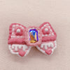 Radiant Ribbon: Individually Hand-Painted Squishy Zircon Bow Bead