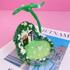 The Lotus Shelter: 3D Hand-Painted Jungle Cottage Display Base
