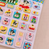 DIY Hand-Painted Crayon Shin-Chan Calculator, Dual Power (Battery & Solar), Unique Handmade Desk Decor for Students Office