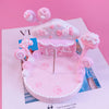 Sweetheart Cottage: 3D Hand-Painted Candy House Display Base