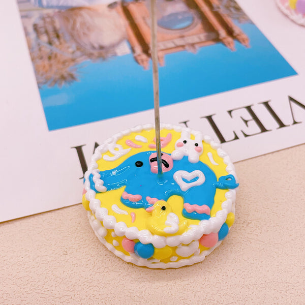 Cute Animal Crochet Toy Stands