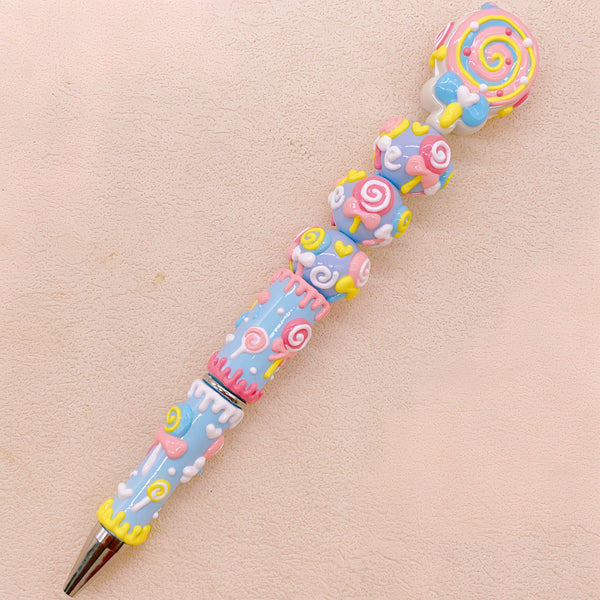 Sweet Candy Lollipop DIY Hand-Painted Pen