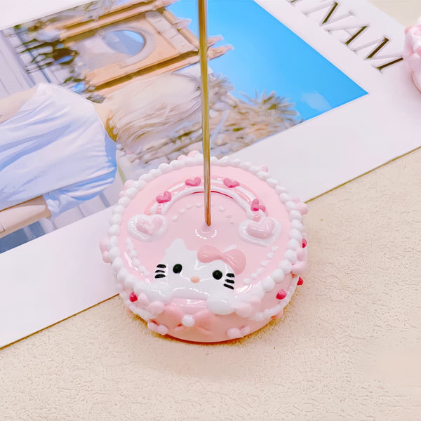 DIY Hand Painted Round Pin Base