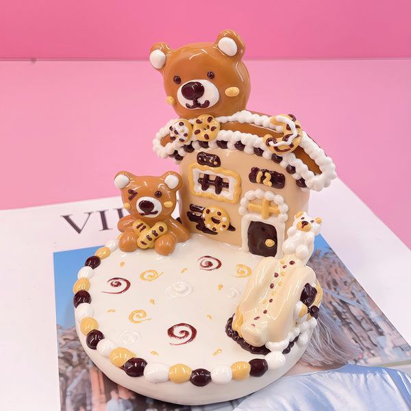 The Cocoa Therapy Series: 3D Hand-Painted Artisanal Scene Display Bases
