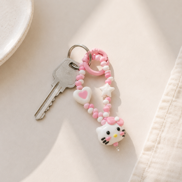 Hand-Painted Cat Silhouette Cup Charm & Aesthetic Tumbler Decor