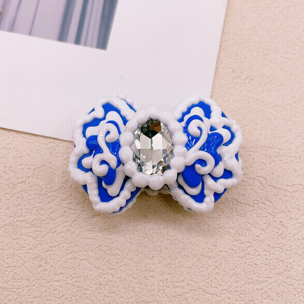 Blue and White Porcelain Nine-Tailed Fox Bead Set