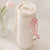 Hand-Painted Cat Silhouette Cup Charm & Aesthetic Tumbler Decor