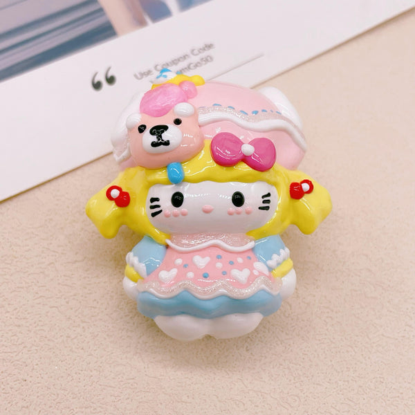 Kawaii cat Hand-Drawn Doll