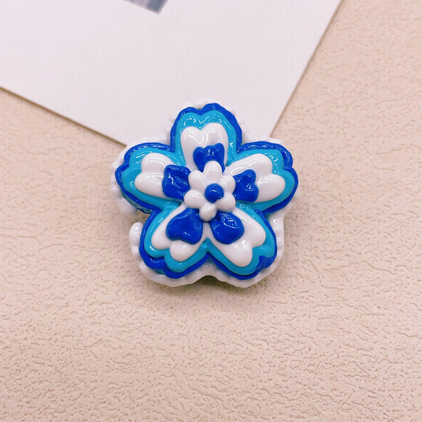 Blue and White Porcelain Nine-Tailed Fox Bead Set