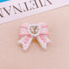 Pink Zircon Bow Bead Accessories
