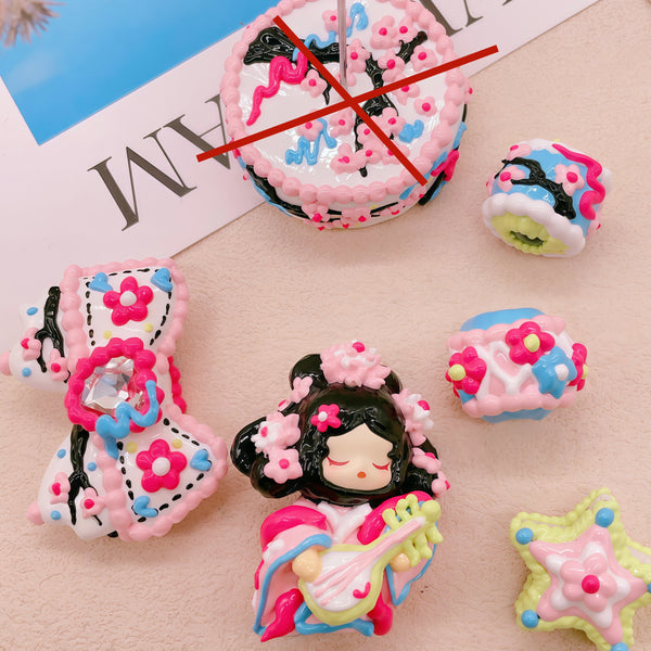 Pipa Instrument Performance Doll Set with Beads