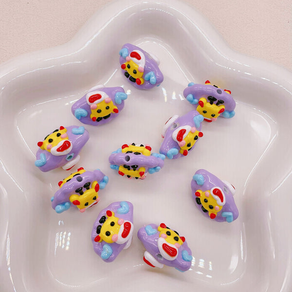 Fully Painted Hand-Drawn Dumplings