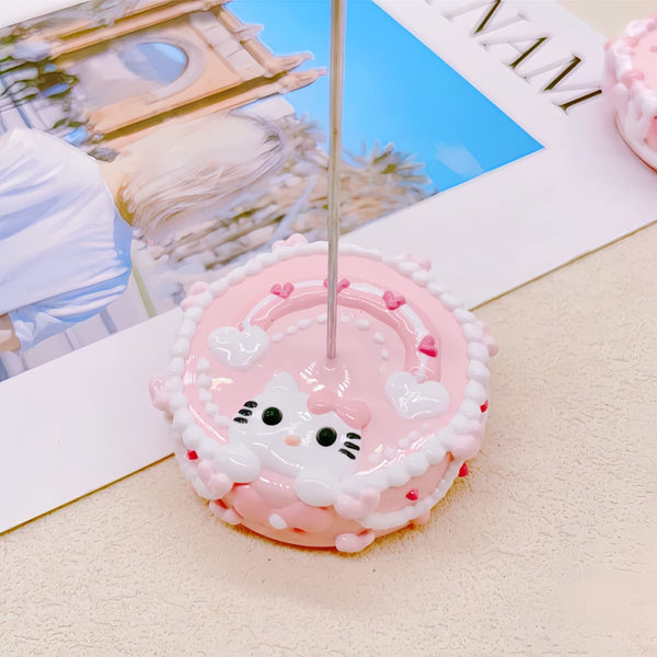 DIY Hand Painted Round Pin Base