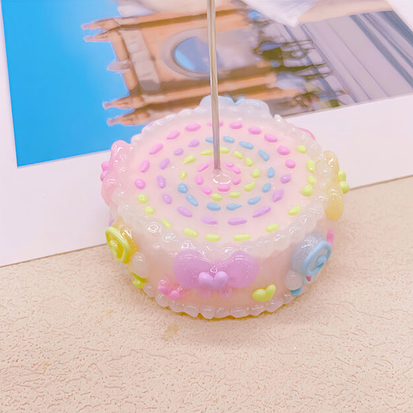 DIY Shimmer Hand-Painted Figurine Base
