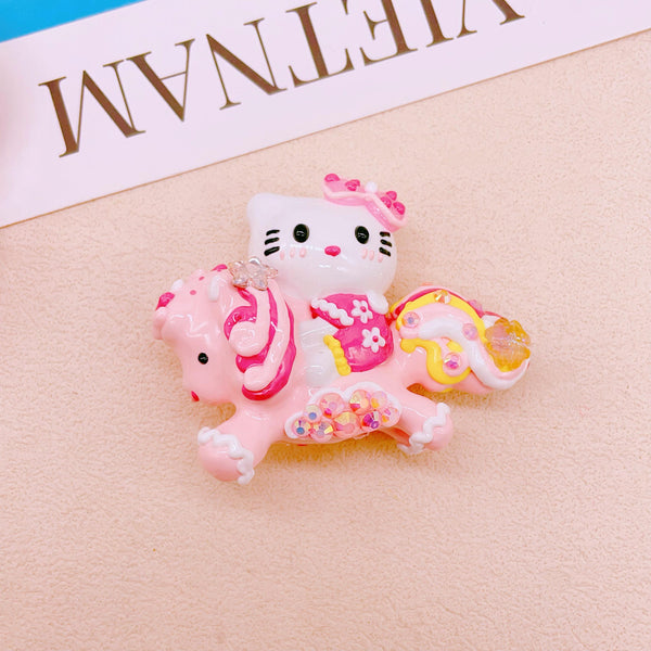 Kawaii cat Hand-Drawn Doll