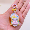 Macaron Dream: 100% Hand-Painted & Beaded Artisan Chibi Charm